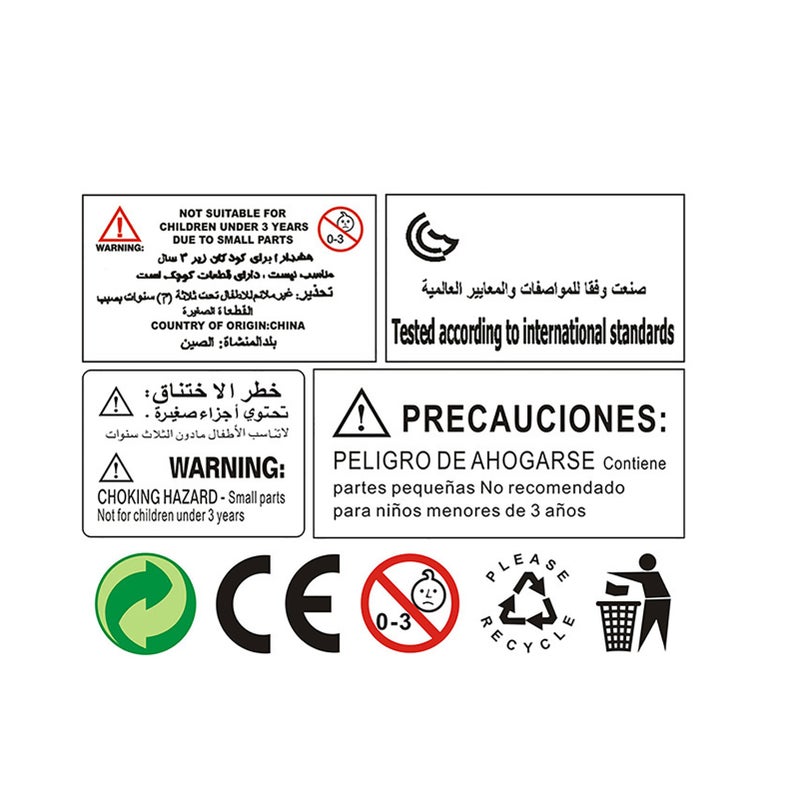 آلة تعليم الأطفال اللغة الإنجليزية - لعبة هاتف محمول بشاشة لمس مع موسيقى وضوء - لتطوير الأطفال في مراحل مبكرة - لون أبيض - Image 4