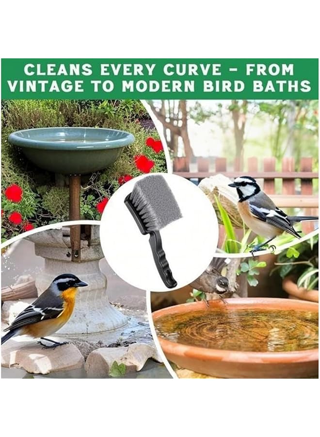 KASTWAVE Wheel Rim Brush, Car Tire Wheel Brush Cleaner, Non-Scratch Long Bristle Brush, Synthetic Mixed Soft And Hard Bristle Brush For Car, Motorcycle Wheels, Tires, Fenders, Carpets, Engine Exhaust, Car Wash - Image 3