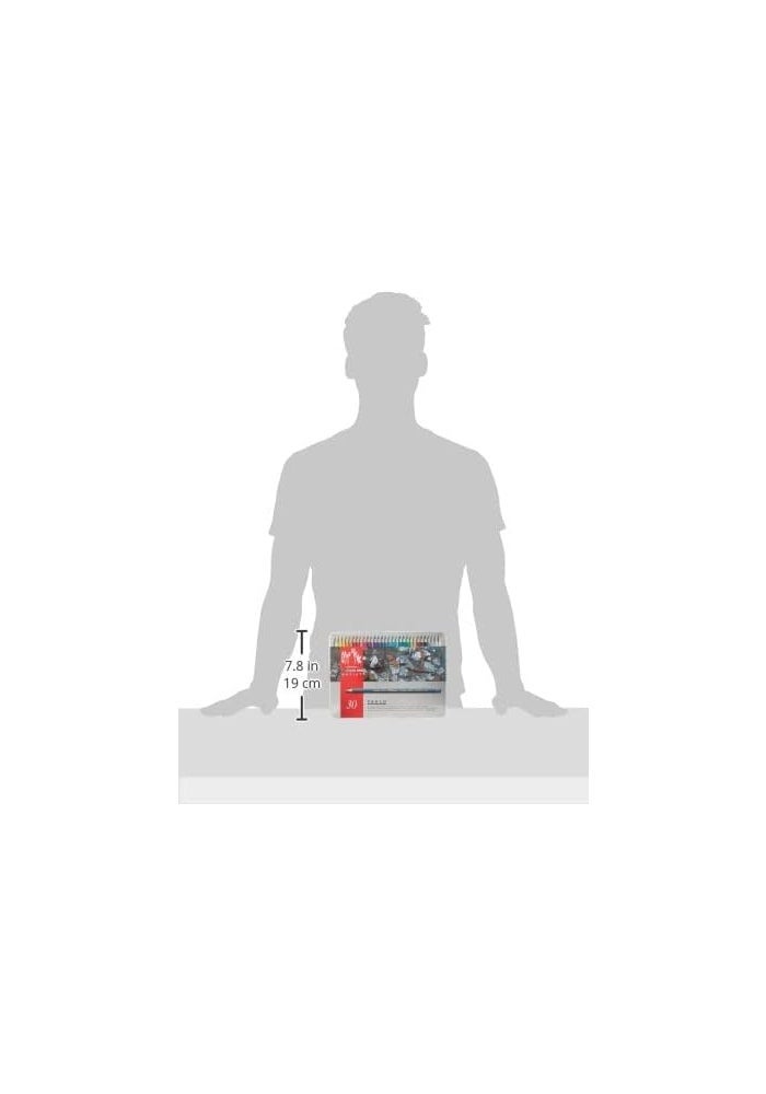 Caran d'Ache Pablo Colored Pencil Set of 30 in Metal Box - Image 2