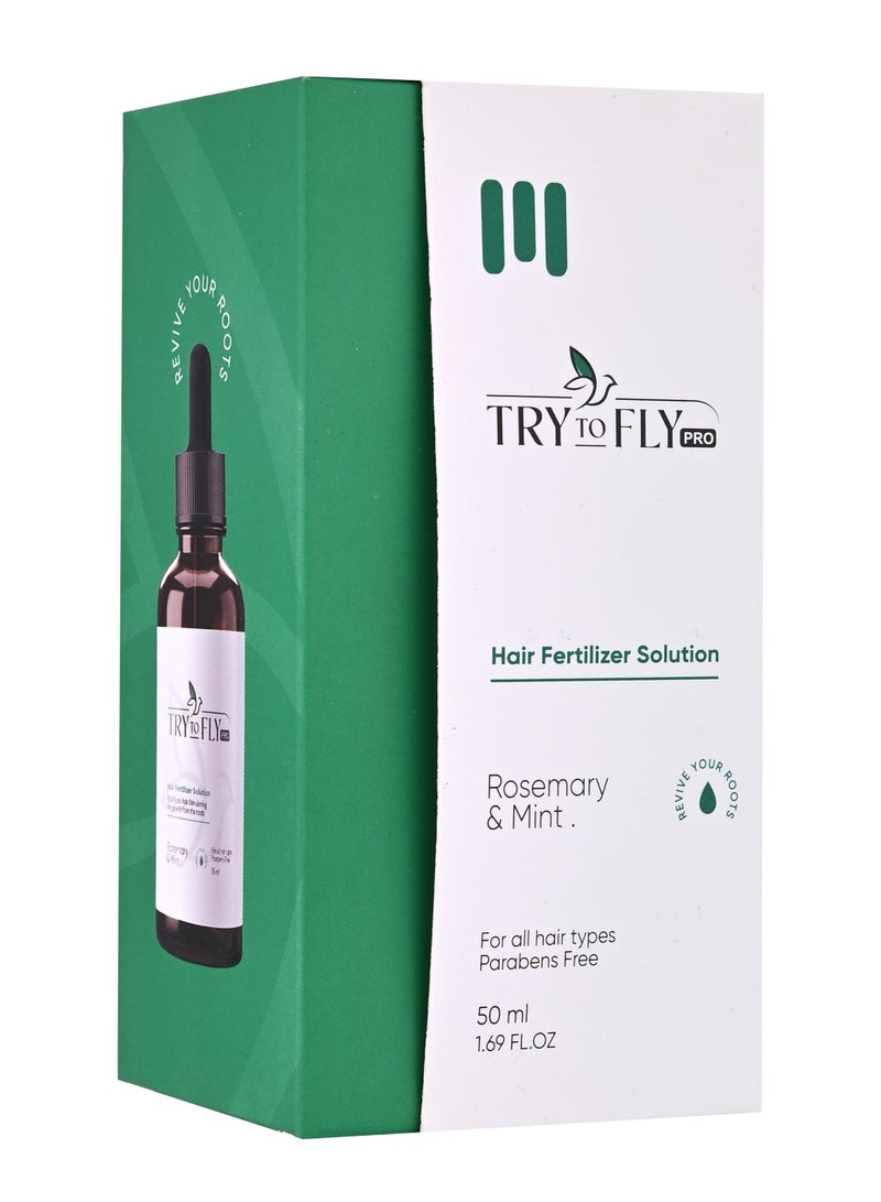 TrytoFly Hair Fertilizer Solution with Rosemary - Image 1