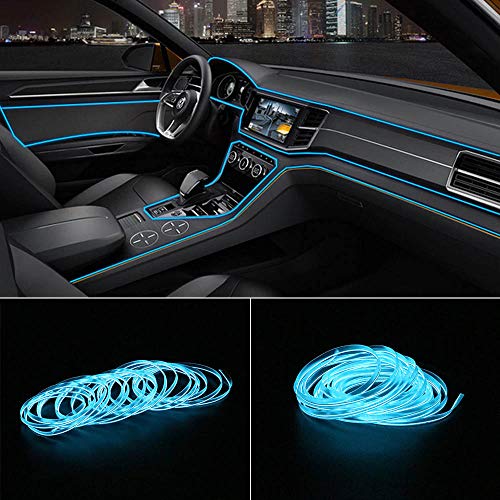 Vocado Dlib852 Ice Blue Car Interior Dash Light Ambient Neon Light for Gypsy King With Adapter - Image 5