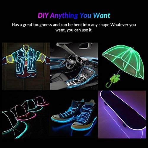 Vocado Dlib852 Ice Blue Car Interior Dash Light Ambient Neon Light for Gypsy King With Adapter - Image 3