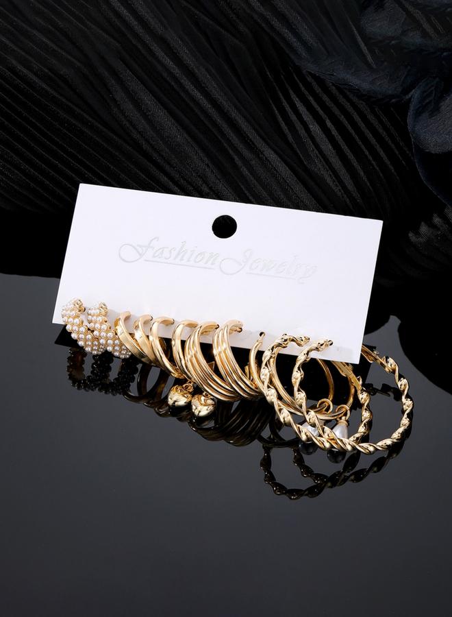 تايك تو مجموعة من 6 اقراط اذن كاجوال - Image 2