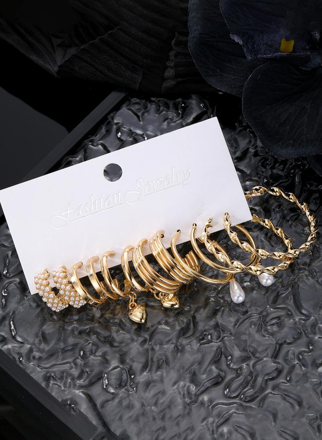 تايك تو مجموعة من 6 اقراط اذن كاجوال - Image 4