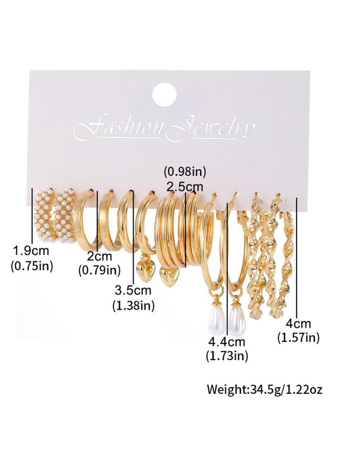 تايك تو مجموعة من 6 اقراط اذن كاجوال - Image 3