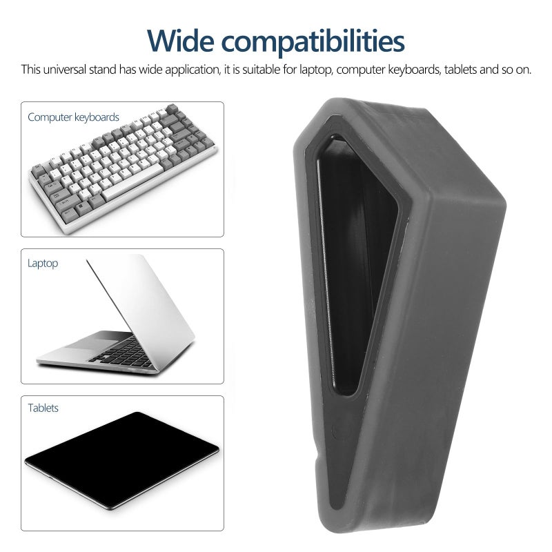 Adjustable Laptop Cooling Stand Portable Vertical Riser With Anti Skid Base - Image 4