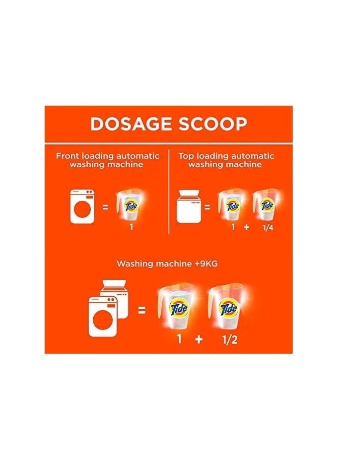 Tide Fast Action Laundry Detergent Powder Dual Pack 2 x 9kg - Image 5