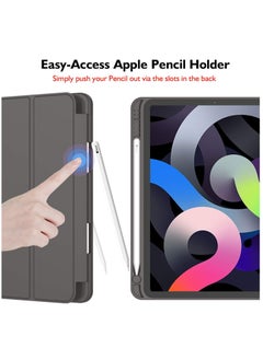 MIGOFAST IPad Air 13 Inch Case M2 2024 with Pencil Holder  Smart iPad Case  Support Pencil Pro and Pencil(USB-C) Support Touch ID and Auto Wake/Sleep Spece Gray  - Image 4