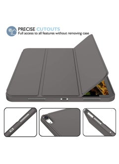 MIGOFAST IPad Air 13 Inch Case M2 2024 with Pencil Holder  Smart iPad Case  Support Pencil Pro and Pencil(USB-C) Support Touch ID and Auto Wake/Sleep Spece Gray  - Image 5