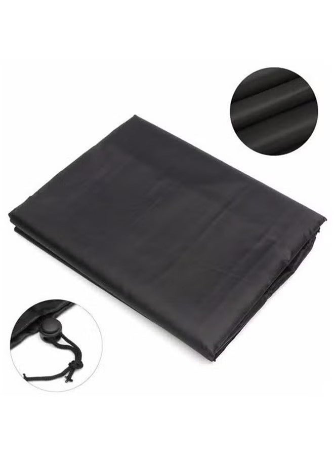 YIJIA HOME GOODS Waterproof Outdoor Furniture Cover, Large Rectangular Table, Chair And Sofa Protection, Black  - Image 2