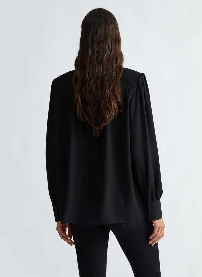 Liu Jo Georgette blouse with rhinestones