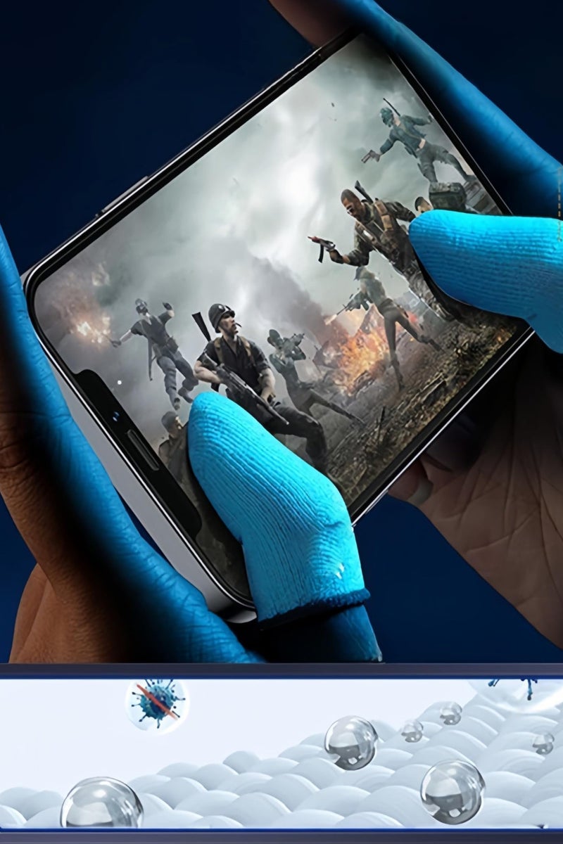 4 Gaming Finger Gloves Paired With A Metal Storage Box - Image 5