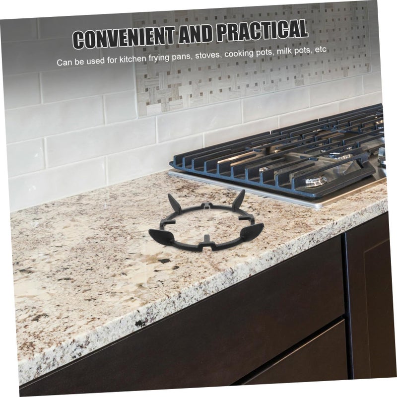 Heavy Duty Iron Wok Stand For Gas Burners Non Slip Cooking Stability Heat Distribution - Image 5