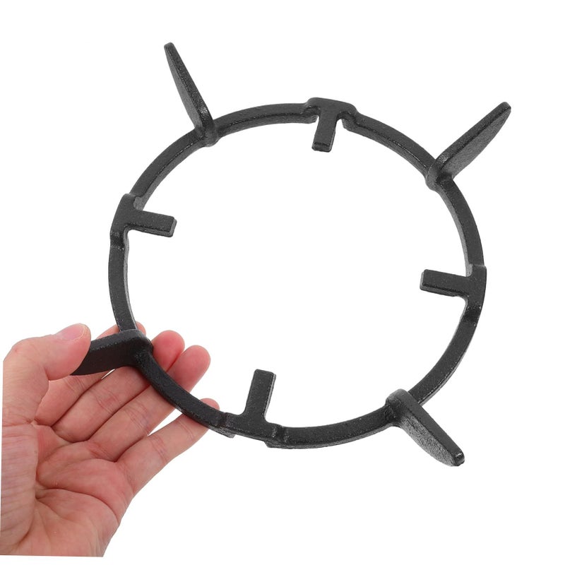 Heavy Duty Iron Wok Stand For Gas Burners Non Slip Cooking Stability Heat Distribution - Image 4