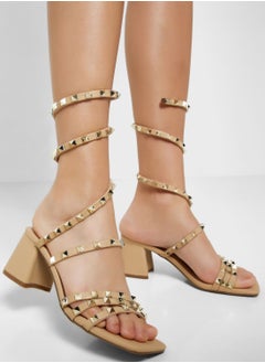 MENBUR Multi Strap High Heel Sandals  - Image 5
