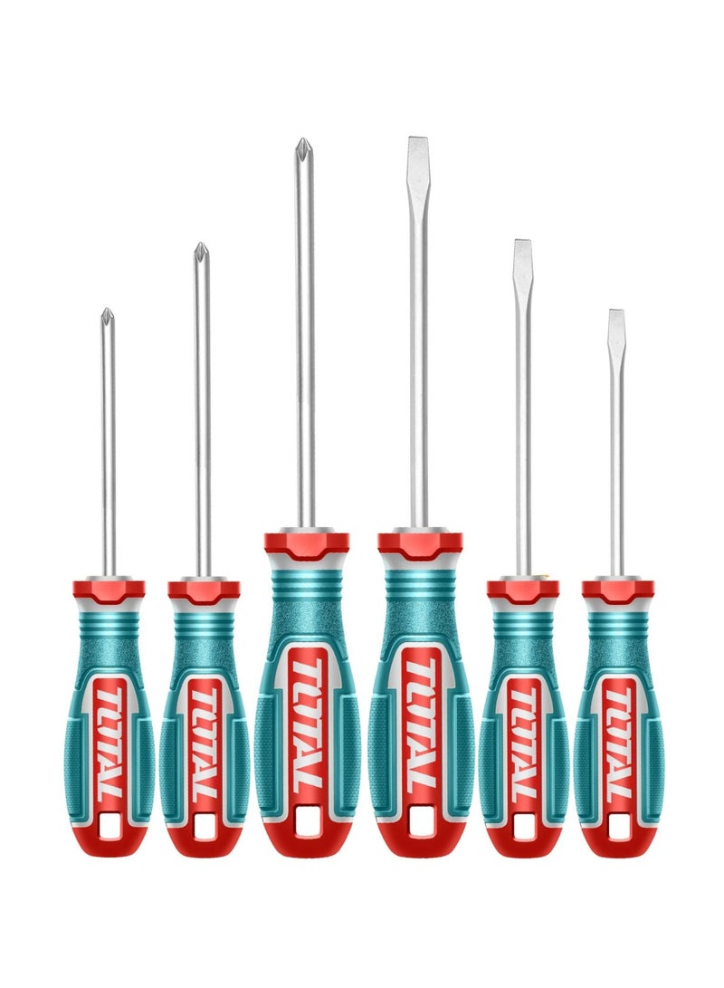 توتال مجموعة مفكات براغي مكونة من 6 قطع TKSDS0626 - Image 1