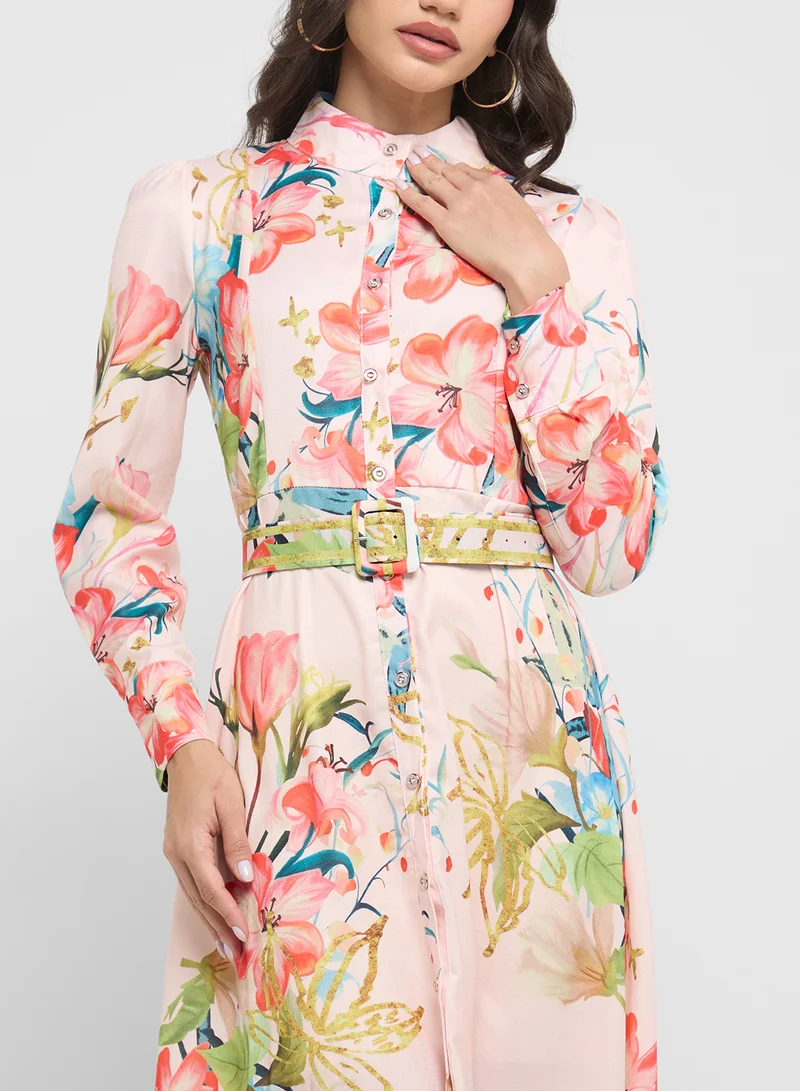 ELLA Floral Maxi Dress
