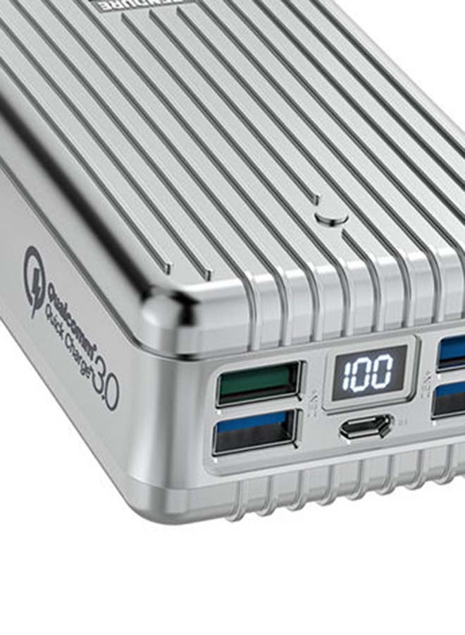 زينديور باور بانك بطارية داخلية A8 QC 26800 مللي أمبير في الساعة مع تقنية الشحن السريع 3.0 بقوة 100 وات - Image 4