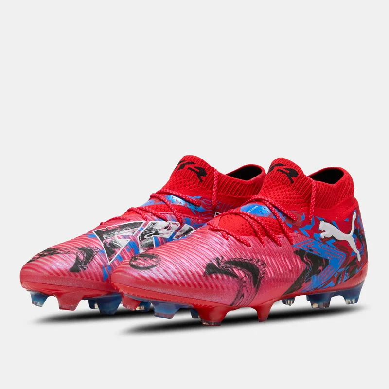 PUMA Kids' FUTURE 8 ULTIMATE PLAYMAKERS Firm Ground Football Shoes