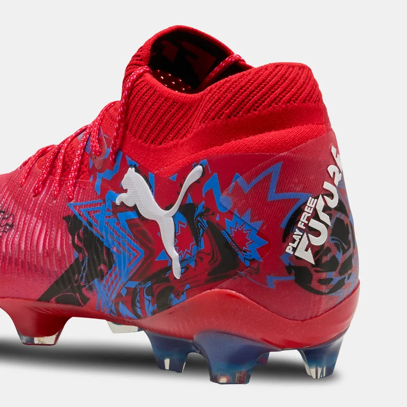 PUMA Kids' FUTURE 8 ULTIMATE PLAYMAKERS Firm Ground Football Shoes