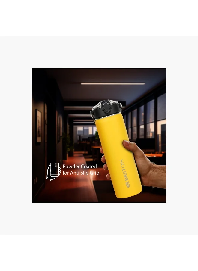 Briiton Water bottle -750Ml Double wall (stainless steel) Insulated Bottle-keeps Hot and Cold