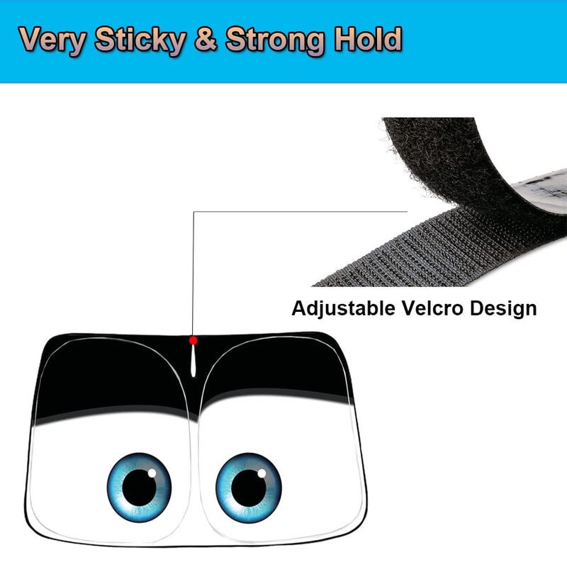 Güvenç Gven for Tesla Model 3 Sunshade for Tesla Model Y Windshield Sunshade 2016-2024 Car Shade Front Window Shade Double Layer Blocks UV Rays Sun Visor Protector 100% Cover - Image 5