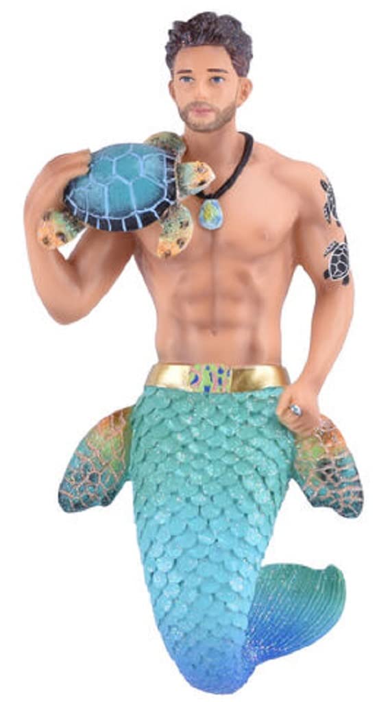 ديسمبر دايموندز ديسمبر الماس 55-55420 وقت سلاحف ميرمان زخرفة معلقة