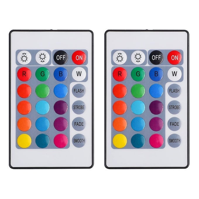 24 KEYS RGB LED STRIP LIGHT WIRELESS DIMMER REMOTE CONTROLLER LED LIGHT REMOTE REPLACEMENT FOR SMD 5050 3528 2835 LED STRIP LIGHTS