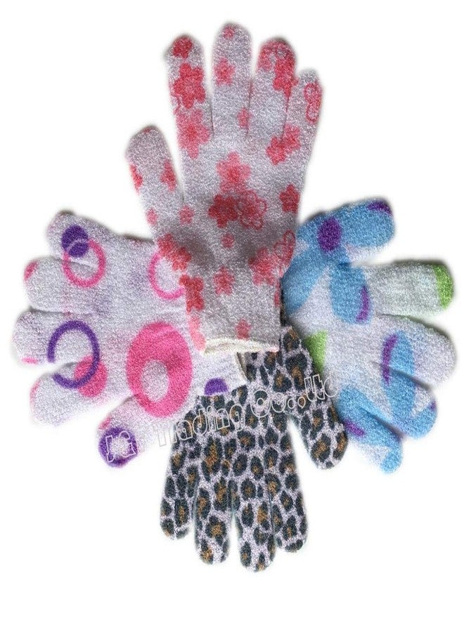 KAAS Bath Gloves Spa Massage Body Scrubber Cleaner, Cellulite Scrubber, Shower Gloves, Reduce Acne Scars, Exfoliator Glove Men and Women, Exfoliate at Home (multicolor, 1pc) - Image 5