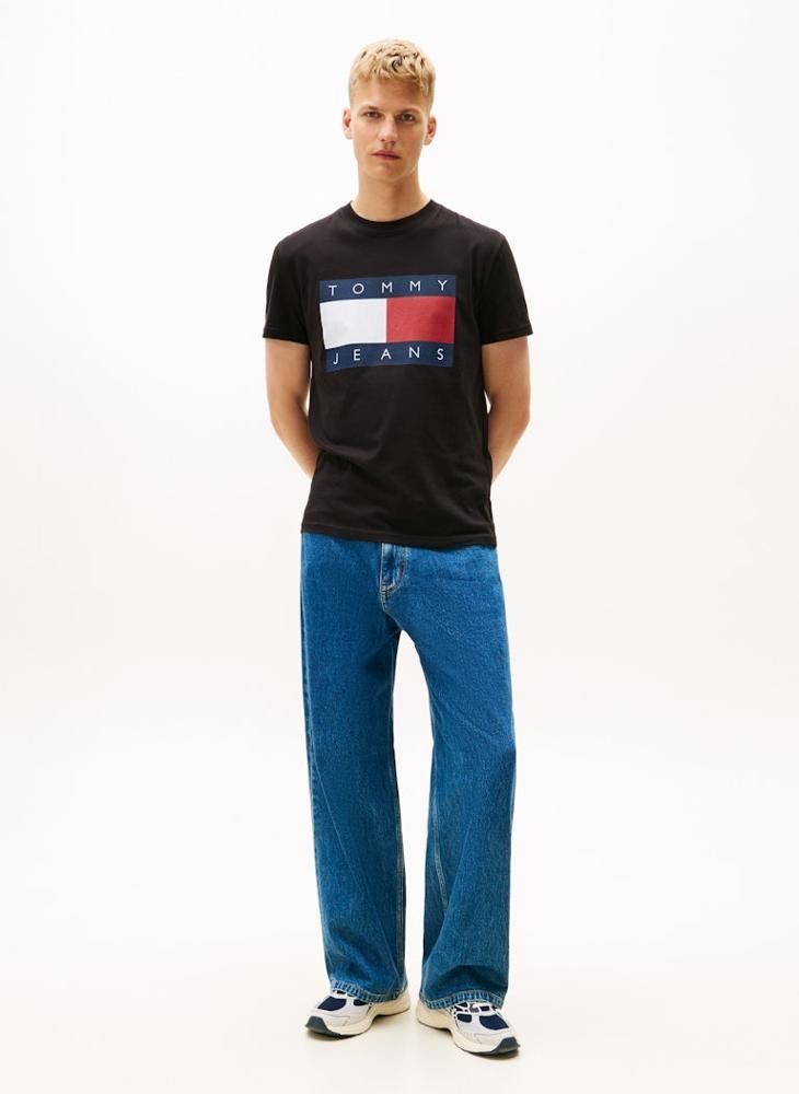 TOMMY JEANS Graphic Crew Neck T-Shirt - Image 4