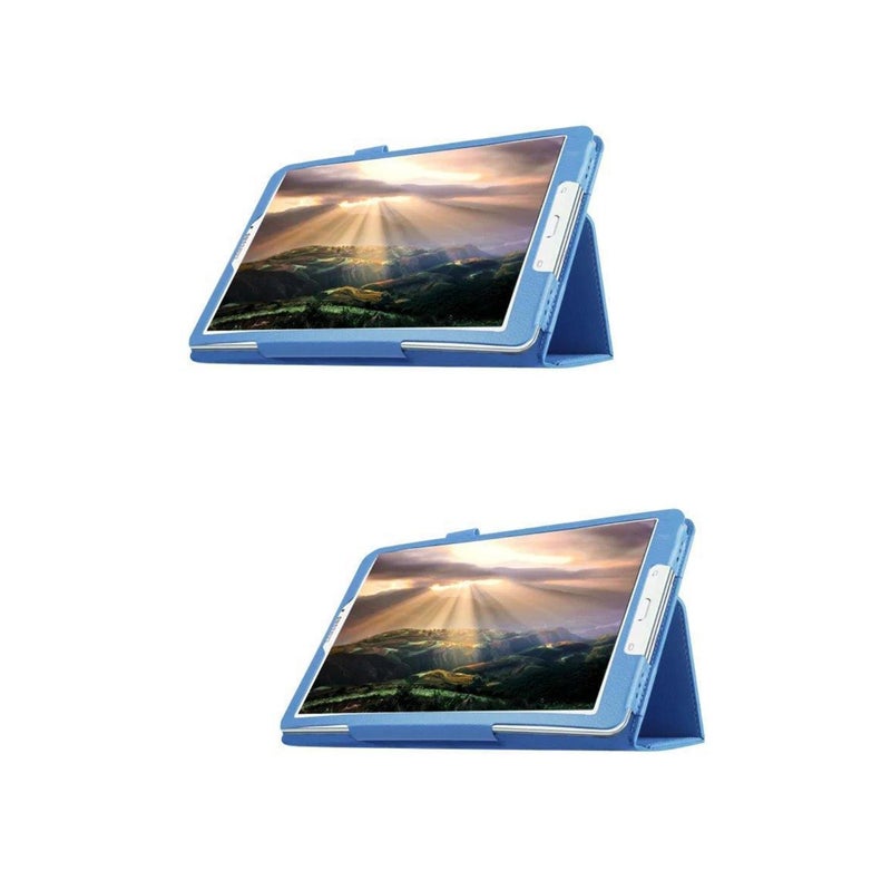 2pcs PU Leather Cover Case Stand Cover For T560/T561 9.6 Inch Tablet (Sky ) - Image 1