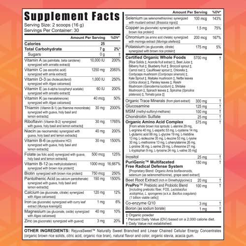 Youngevity Beyond Tangy Tangerine 2.0 Citrus Peach Fusion Multi-Vitamin & Mineral Complex - Made with Natural & Whole Foods | 8,000 ORAC - Image 2