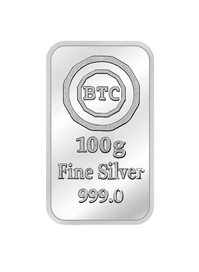 BTC 100g Silver Ingot- Camel - Image 3