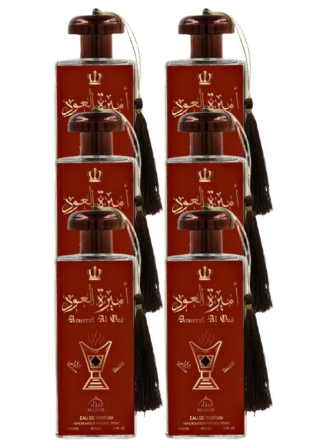 منار 6 قطع عطر أميرة العود 100مل - Image 1