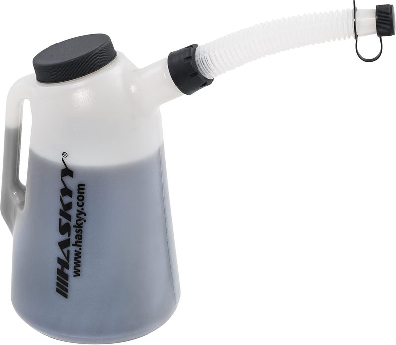 HASKYY Oil Can 1,2,3,4,5,6,8, L Filling Can Measuring Cup Measuring Jug Water Jug (2 litres) White - Image 4