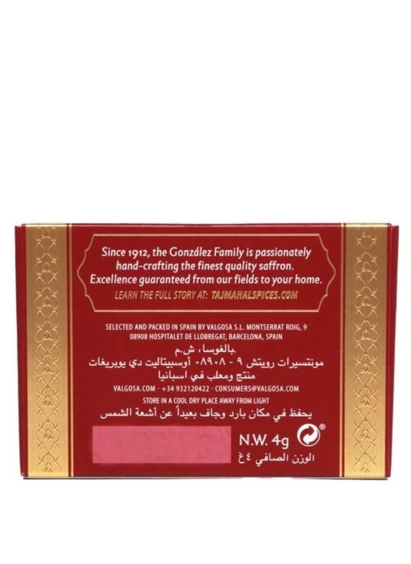 Taj Mahal - TAJ MAHAL SAFFRON 4GM (SPAIN) - Image 1
