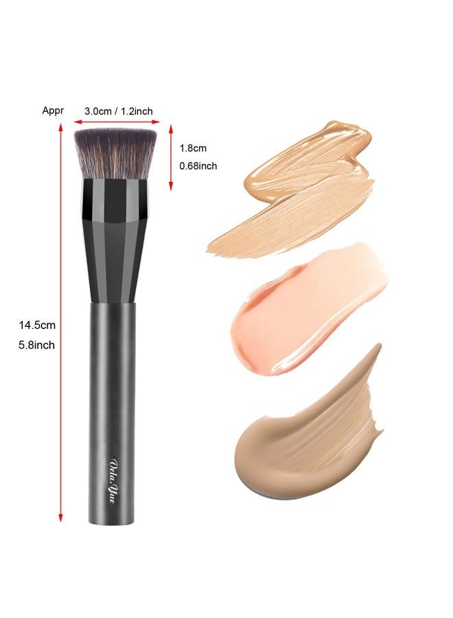 vela yue Liquid Foundation Makeup Brush Face Cream Crease Blending Buffing Perfecting Applicator - Image 3