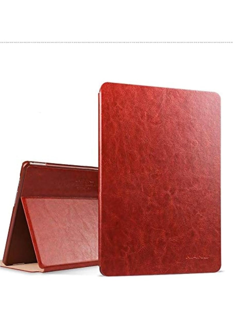 Muzz Case For Huawei Matepad T10/T10S,Honor Pad X8 Case 10.1" Tablet Case, Premium Shock Proof Stand Flip Case, Soft TPU Back Cover Tablet Leather Cover Matepad T10/ T10S,Honor Pad X8 (Brown) - Image 1