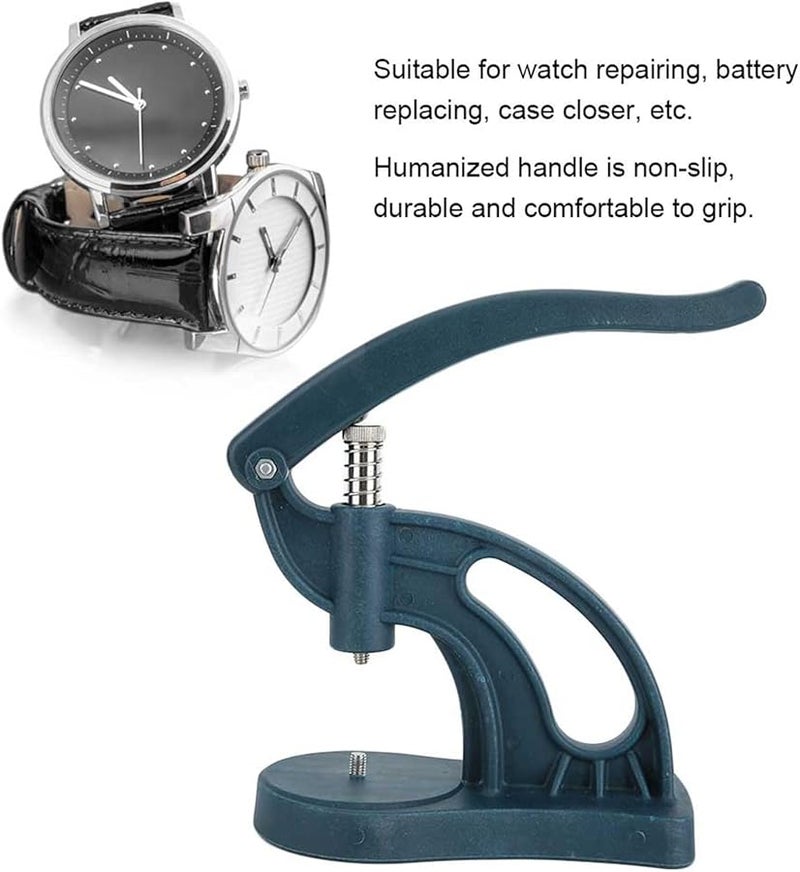 Watch Back Case Press Tool With 12 Molds For Battery Replacement And Repair Kit - Image 4