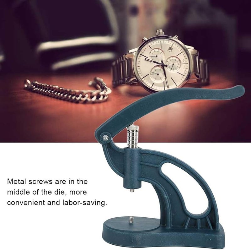 Watch Back Case Press Tool With 12 Molds For Battery Replacement And Repair Kit - Image 5