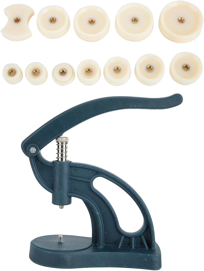 Watch Back Case Press Tool With 12 Molds For Battery Replacement And Repair Kit - Image 1