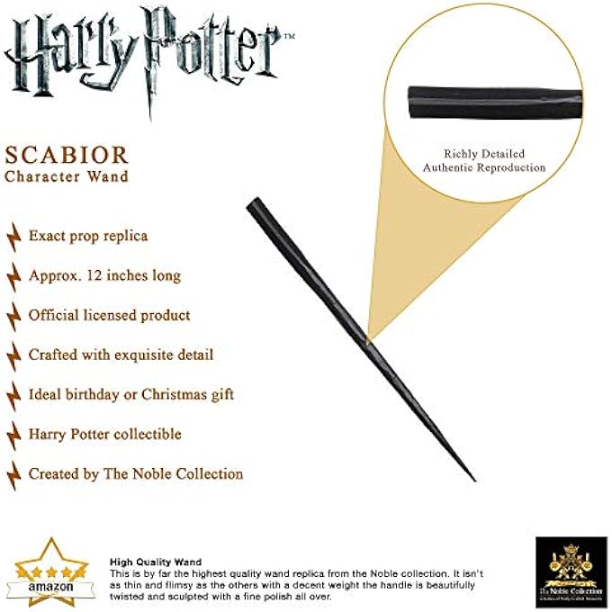 NN8244 NOBLE WAND HARRY POTTER KOLLEKTOREN, GESCHENKIDEE, PERSONALISIERUNG, MEHRFARBIG - Image 5