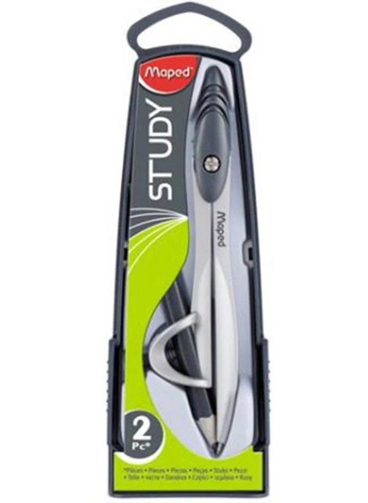 مابد بوصلة دراسة مُصممة مع قلم رصاص، ألوان متنوعة - Image 1