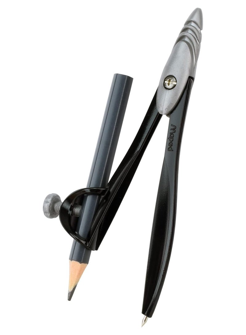 مابد بوصلة دراسة مُصممة مع قلم رصاص، ألوان متنوعة - Image 3