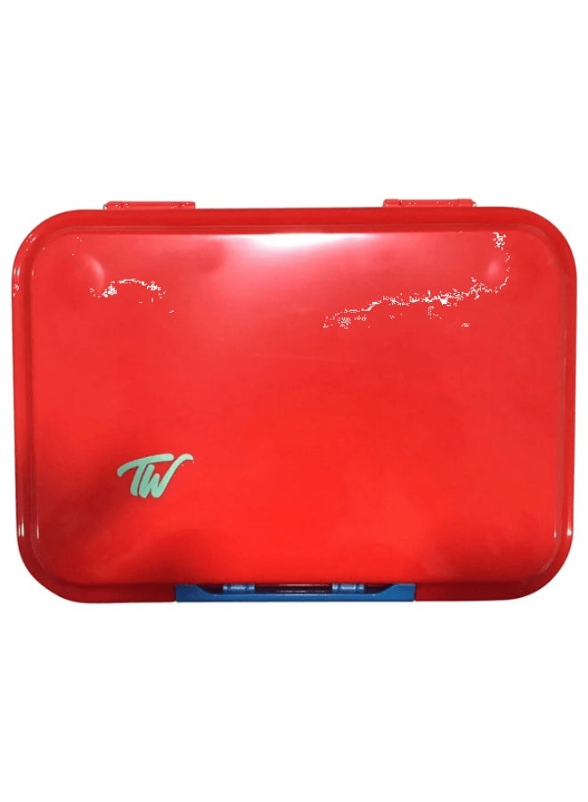 Tiny Wheel Disney Mickey and Friends 6-Compartment Single Button Lock Tritan Lunch Box Multicolor - Image 4