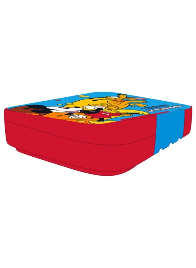 Tiny Wheel Disney Mickey and Friends 6-Compartment Single Button Lock Tritan Lunch Box Multicolor - Image 2