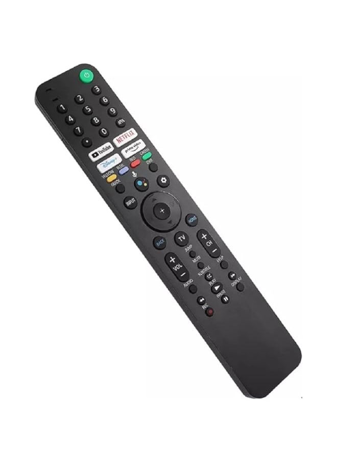 HuHa - Tv Remote Replacement Compatible With Voice Remote Control FCC ID: MG3-TX520U RMF-TX520U Compatible with Sony TV Models KD55X79J KD55X80CJ KD55X80J KD65X79J KD65X80CJ KD65X80J KD75X79J - Image 1