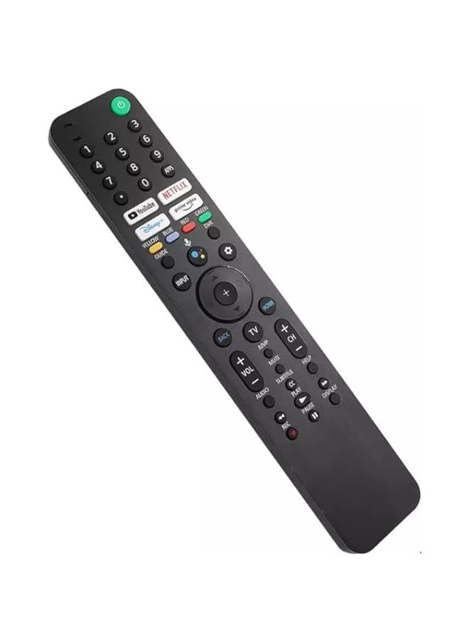 HuHa - Tv Remote Replacement Compatible With Voice Remote Control FCC ID: MG3-TX520U RMF-TX520U Compatible with Sony TV Models KD55X79J KD55X80CJ KD55X80J KD65X79J KD65X80CJ KD65X80J KD75X79J - Image 1