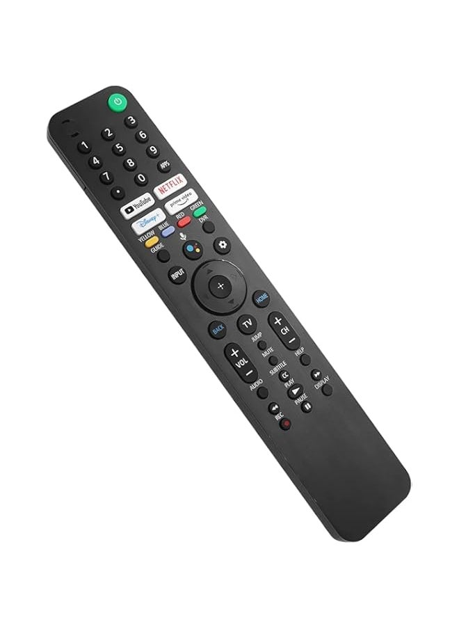 HuHa - Tv Remote Replacement Compatible With Voice Remote Control FCC ID: MG3-TX520U RMF-TX520U Compatible with Sony TV Models KD55X79J KD55X80CJ KD55X80J KD65X79J KD65X80CJ KD65X80J KD75X79J - Image 1
