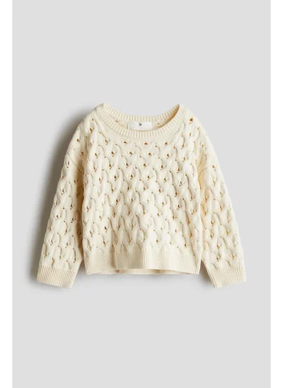 H&M Hole-knit jumper